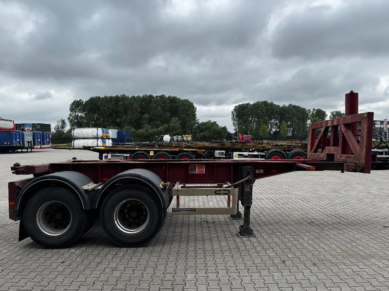 Van Hool 2 AXLE 20FT TIPPING-CHASSIS, TWIN-TIRES, BPW + DRUM, ALCOA - Полуприцеп-контейнеровоз/ Сменный кузов: фото 3 Van Hool 2 AXLE 20FT TIPPING-CHASSIS, TWIN-TIRES, BPW + DRUM, ALCOA - Полуприцеп-контейнеровоз/ Сменный кузов: фото 3