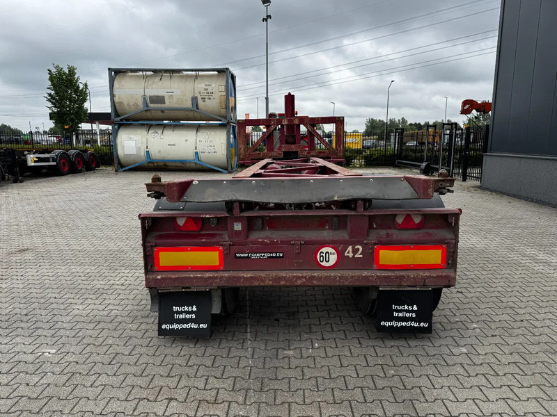 Van Hool 2 AXLE 20FT TIPPING-CHASSIS, TWIN-TIRES, BPW + DRUM, ALCOA - Полуприцеп-контейнеровоз/ Сменный кузов: фото 5 Van Hool 2 AXLE 20FT TIPPING-CHASSIS, TWIN-TIRES, BPW + DRUM, ALCOA - Полуприцеп-контейнеровоз/ Сменный кузов: фото 5