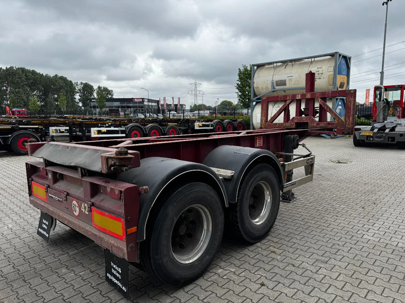 Van Hool 2 AXLE 20FT TIPPING-CHASSIS, TWIN-TIRES, BPW + DRUM, ALCOA - Полуприцеп-контейнеровоз/ Сменный кузов: фото 4 Van Hool 2 AXLE 20FT TIPPING-CHASSIS, TWIN-TIRES, BPW + DRUM, ALCOA - Полуприцеп-контейнеровоз/ Сменный кузов: фото 4