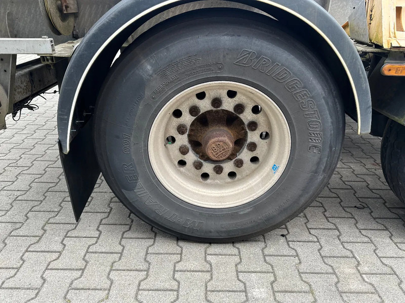 Полуприцеп-контейнеровоз/ Сменный кузов Van Hool 20FT/30FT, ADR (EX/II, EX/III, FL, AT), BPW + drum, ALCOA, galvanized, liftaxle, NL-Chassis: фото 17