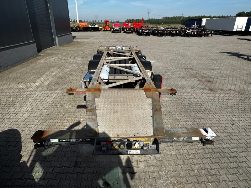 Полуприцеп-контейнеровоз/ Сменный кузов Van Hool 20FT/30FT, ADR (EX/II, EX/III, FL, AT), BPW + drum, ALCOA, galvanized, liftaxle, NL-Chassis: фото 7