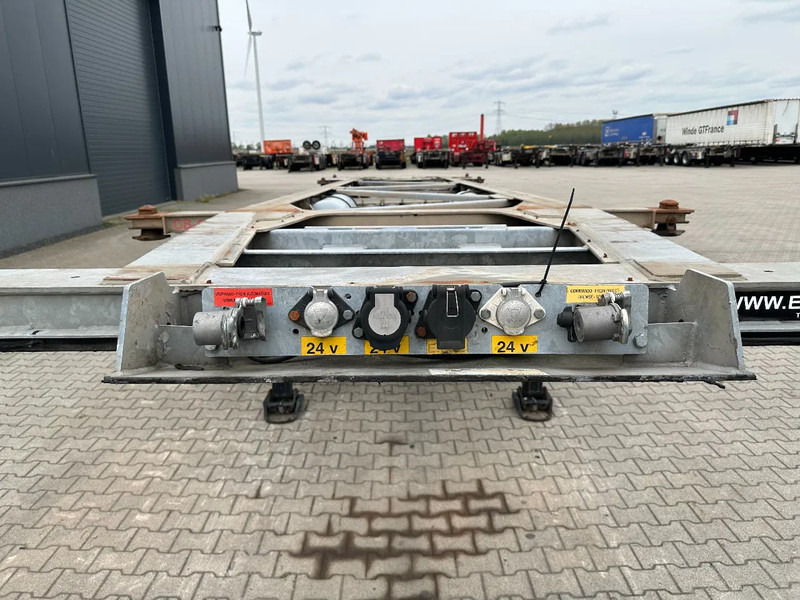Полуприцеп-контейнеровоз/ Сменный кузов Van Hool 20FT/30FT, ADR (EX/II, EX/III, FL, AT), BPW + drum, ALCOA, galvanized, liftaxle, NL-Chassis: фото 9