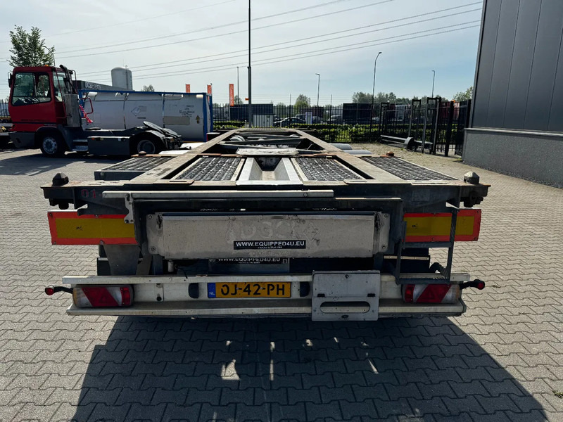 Полуприцеп-контейнеровоз/ Сменный кузов Van Hool 20FT/30FT, ADR (EX/II, EX/III, FL, AT), BPW + drum, ALCOA, galvanized, liftaxle, NL-Chassis: фото 6