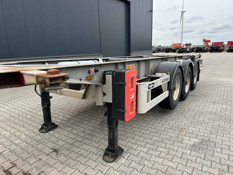 Полуприцеп-контейнеровоз/ Сменный кузов Van Hool 20FT/30FT, ADR (EX/II, EX/III, FL, AT), BPW + drum, ALCOA, galvanized, liftaxle, NL-Chassis: фото 11