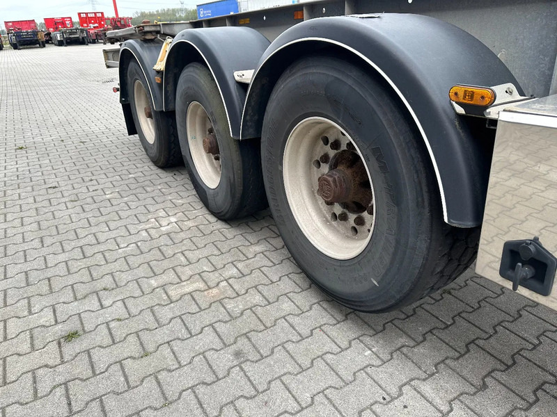 Полуприцеп-контейнеровоз/ Сменный кузов Van Hool 20FT/30FT, ADR (EX/II, EX/III, FL, AT), BPW + drum, ALCOA, galvanized, liftaxle, NL-Chassis: фото 18