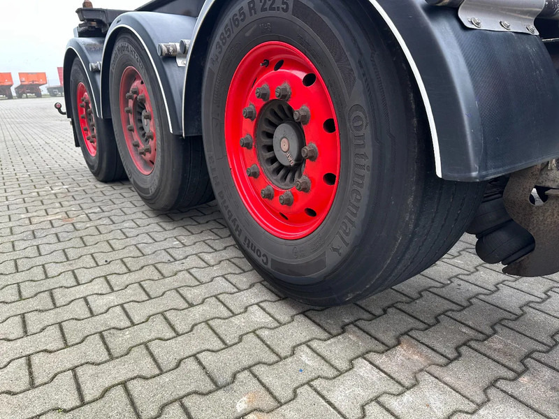 Полуприцеп-контейнеровоз/ Сменный кузов Van Hool 20FT Tipping-chassis, ADR (EX/II, EX/III, FL, AT), SAF, 2 liftaxles: фото 20