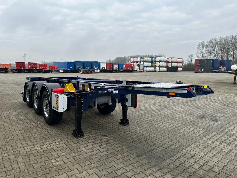 Van Hool NEW / DIRECT AVAILABLE 20FT / 20FT SWAP ADR-CHASSIS, DISCBRAKES, 3x available, ALU WHEELS - Полуприцеп-контейнеровоз/ Сменный кузов: фото 3 Van Hool NEW / DIRECT AVAILABLE 20FT / 20FT SWAP ADR-CHASSIS, DISCBRAKES, 3x available, ALU WHEELS - Полуприцеп-контейнеровоз/ Сменный кузов: фото 3
