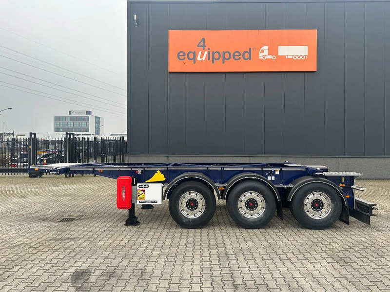 Van Hool NEW / DIRECT AVAILABLE 20FT ADR-CHASSIS, EMPTY WEIGHT: 3.300KG, DISCBRAKES, 3x available, ALU WHEELS - Полуприцеп-контейнеровоз/ Сменный кузов: фото 2 Van Hool NEW / DIRECT AVAILABLE 20FT ADR-CHASSIS, EMPTY WEIGHT: 3.300KG, DISCBRAKES, 3x available, ALU WHEELS - Полуприцеп-контейнеровоз/ Сменный кузов: фото 2