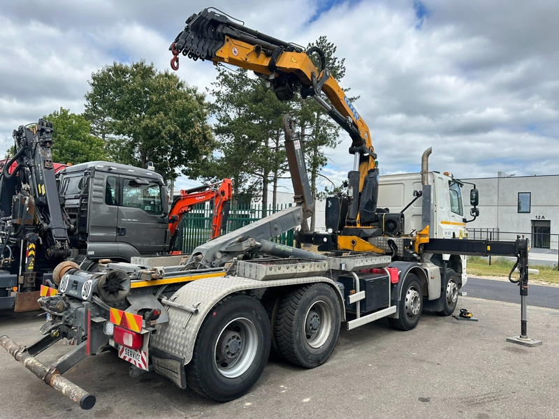 DAF CF 480 8x4 HOOKLIFT + CRANE (19m!) EFFER 205 / 6S + WINCH - RETARDER - *165.000km* - VERY NICE - Крюковой мультилифт, Автоманипулятор: фото 5 DAF CF 480 8x4 HOOKLIFT + CRANE (19m!) EFFER 205 / 6S + WINCH - RETARDER - *165.000km* - VERY NICE - Крюковой мультилифт, Автоманипулятор: фото 5