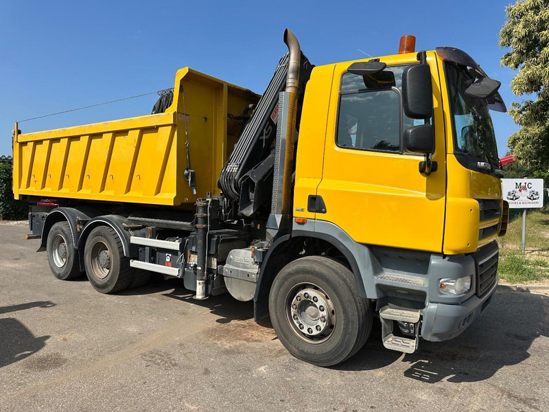 DAF CF 85.410 6X4 21T HOOKLIFT + CRANE HIAB 166-3 HIPRO + ROTATOR - 5/6F - RETARDER - TÜV 10/2025 - EURO 5 - BE TRUCK - Крюковой мультилифт, Автоманипулятор: фото 2 DAF CF 85.410 6X4 21T HOOKLIFT + CRANE HIAB 166-3 HIPRO + ROTATOR - 5/6F - RETARDER - TÜV 10/2025 - EURO 5 - BE TRUCK - Крюковой мультилифт, Автоманипулятор: фото 2