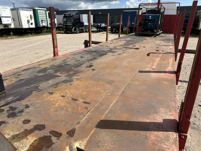 Полуприцеп бортовой/ Платформа Kwb 2-AS KRAANWAGEN + HIAB 377 E-4 HIPRO + JIB 100X-3 + RADIO + ROTATOR - SAF assen - LUCHTVERING - BELGISCHE KENTEKEN: фото 15