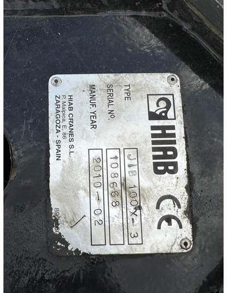 Полуприцеп бортовой/ Платформа Kwb 2-AS KRAANWAGEN + HIAB 377 E-4 HIPRO + JIB 100X-3 + RADIO + ROTATOR - SAF assen - LUCHTVERING - BELGISCHE KENTEKEN: фото 13