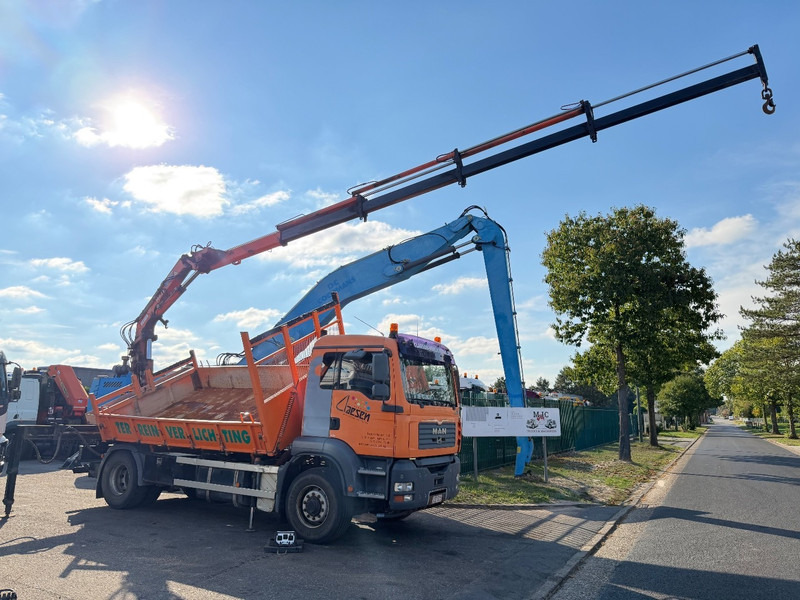 MAN TGA 18.310 4x4 Hydro-drive 2-SEITEN KIPPER + KRAN ATLAS 165 (4x) + RADIO - BE truck - Самосвал, Автоманипулятор: фото 1 MAN TGA 18.310 4x4 Hydro-drive 2-SEITEN KIPPER + KRAN ATLAS 165 (4x) + RADIO - BE truck - Самосвал, Автоманипулятор: фото 1