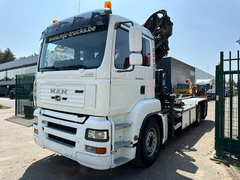 MAN TGA 26.310 6X2 HOOKLIFT + CRANE COPMA 160.4 + JIB J2 + WINCH - RADIO - LIFT + STEERING AXLE - EURO 3 - BE - Автоманипулятор: фото 5 MAN TGA 26.310 6X2 HOOKLIFT + CRANE COPMA 160.4 + JIB J2 + WINCH - RADIO - LIFT + STEERING AXLE - EURO 3 - BE - Автоманипулятор: фото 5