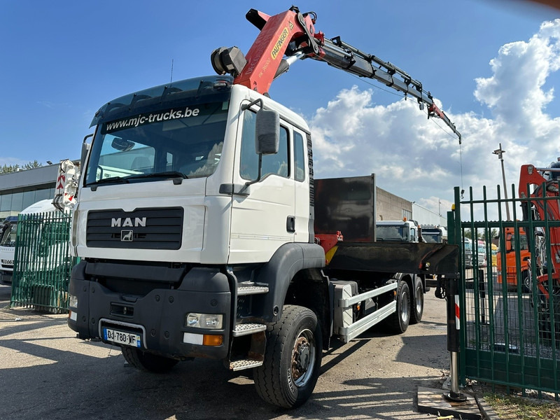 MAN TGA 33.350 6x6 PRITSCHE + (27.5m) KRAN PALFINGER PK36002 E 6x + JIB + WINCH - *184.000km* - MANUAL - EURO 3 - Грузовик бортовой/ Платформа, Автоманипулятор: фото 5 MAN TGA 33.350 6x6 PRITSCHE + (27.5m) KRAN PALFINGER PK36002 E 6x + JIB + WINCH - *184.000km* - MANUAL - EURO 3 - Грузовик бортовой/ Платформа, Автоманипулятор: фото 5