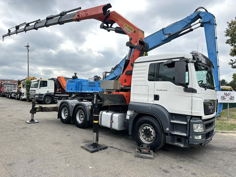 MAN TGS 26.440 6X4 + (22m) CRANE PALFINGER PK62002 E 6x H + 1ME - RETARDER - EURO 5 - BE TRUCK - Автоманипулятор: фото 1 MAN TGS 26.440 6X4 + (22m) CRANE PALFINGER PK62002 E 6x H + 1ME - RETARDER - EURO 5 - BE TRUCK - Автоманипулятор: фото 1