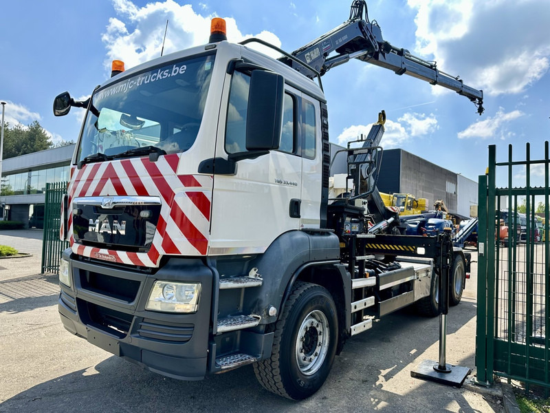 MAN TGS 33.440 6x4 BB HOOKLIFT + CRANE HIAB 166 E-3 HIDUO - RADIO - ROTATOR - EURO 5 - BE TRUCK - Крюковой мультилифт, Автоманипулятор: фото 5 MAN TGS 33.440 6x4 BB HOOKLIFT + CRANE HIAB 166 E-3 HIDUO - RADIO - ROTATOR - EURO 5 - BE TRUCK - Крюковой мультилифт, Автоманипулятор: фото 5