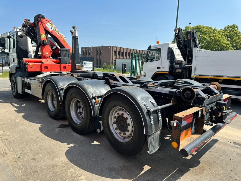 MAN TGS 35.400 8x4 TRIDEM HOOKLIFT T22 + CRANE PALFINGER PK 18001 EH + RADIO - EURO 5 - LIFT/STEERING AXLE - BE TRUCK - Крюковой мультилифт, Автоманипулятор: фото 5 MAN TGS 35.400 8x4 TRIDEM HOOKLIFT T22 + CRANE PALFINGER PK 18001 EH + RADIO - EURO 5 - LIFT/STEERING AXLE - BE TRUCK - Крюковой мультилифт, Автоманипулятор: фото 5