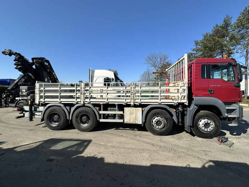 MAN TGS 35.420 8x4 + CRANE HIAB X-HIPRO 302 EP-5 - 192.000km - ROTATOR - 5/6 F - PLATFORM 6m55 - AIR SUSPENSION - TUV 06/2025 - TOP CONDITION - Грузовик бортовой/ Платформа, Автоманипулятор: фото 4 MAN TGS 35.420 8x4 + CRANE HIAB X-HIPRO 302 EP-5 - 192.000km - ROTATOR - 5/6 F - PLATFORM 6m55 - AIR SUSPENSION - TUV 06/2025 - TOP CONDITION - Грузовик бортовой/ Платформа, Автоманипулятор: фото 4