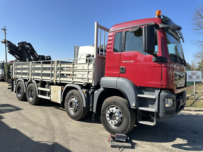 MAN TGS 35.420 8x4 + CRANE HIAB X-HIPRO 302 EP-5 - 192.000km - ROTATOR - 5/6 F - PLATFORM 6m55 - AIR SUSPENSION - TUV 06/2025 - TOP CONDITION - Автоманипулятор: фото 2 MAN TGS 35.420 8x4 + CRANE HIAB X-HIPRO 302 EP-5 - 192.000km - ROTATOR - 5/6 F - PLATFORM 6m55 - AIR SUSPENSION - TUV 06/2025 - TOP CONDITION - Автоманипулятор: фото 2