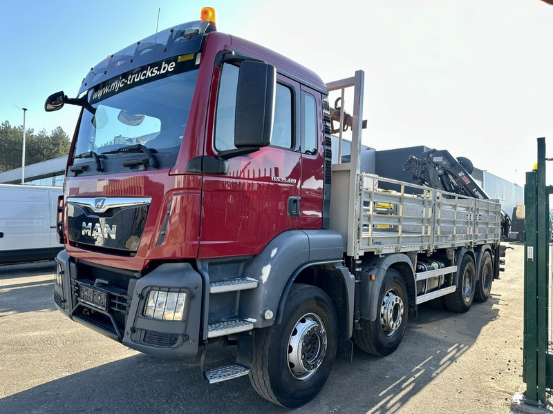 MAN TGS 35.420 8x4 + CRANE HIAB X-HIPRO 302 EP-5 - 192.000km - ROTATOR - 5/6 F - PLATFORM 6m55 - AIR SUSPENSION - TUV 06/2025 - TOP CONDITION - Автоманипулятор: фото 3 MAN TGS 35.420 8x4 + CRANE HIAB X-HIPRO 302 EP-5 - 192.000km - ROTATOR - 5/6 F - PLATFORM 6m55 - AIR SUSPENSION - TUV 06/2025 - TOP CONDITION - Автоманипулятор: фото 3