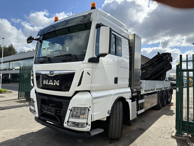 MAN TGX 35.420 8x4-4 TRIDEM + CRANE (26m!) HIAB X-HIPRO 408 E-5 + JIB 100X-5 - PLATFORM 6m40 - *306.245km* - BE TRUCK - Автоманипулятор: фото 4 MAN TGX 35.420 8x4-4 TRIDEM + CRANE (26m!) HIAB X-HIPRO 408 E-5 + JIB 100X-5 - PLATFORM 6m40 - *306.245km* - BE TRUCK - Автоманипулятор: фото 4