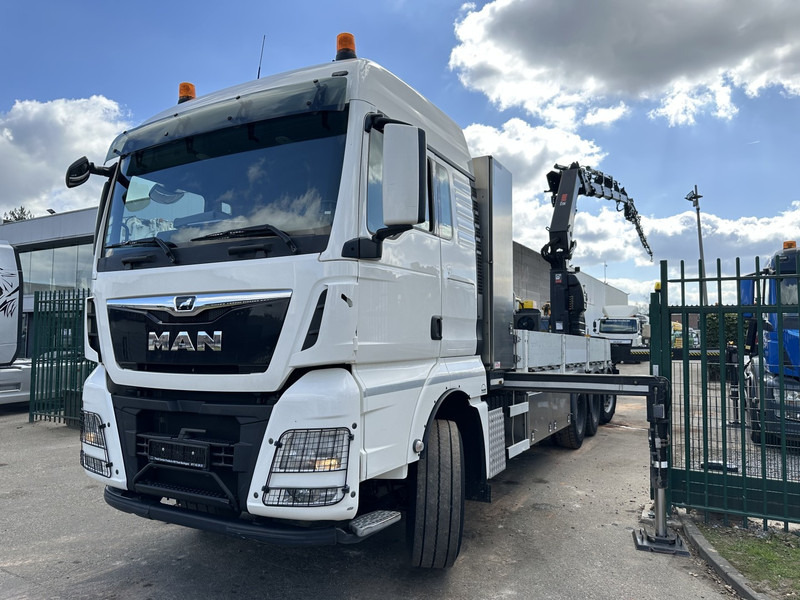 MAN TGX 35.420 8x4-4 TRIDEM + CRANE (26m!) HIAB X-HIPRO 408 E-5 + JIB 100X-5 - PLATFORM 6m40 - *306.245km* - BE TRUCK - Автоманипулятор: фото 2 MAN TGX 35.420 8x4-4 TRIDEM + CRANE (26m!) HIAB X-HIPRO 408 E-5 + JIB 100X-5 - PLATFORM 6m40 - *306.245km* - BE TRUCK - Автоманипулятор: фото 2