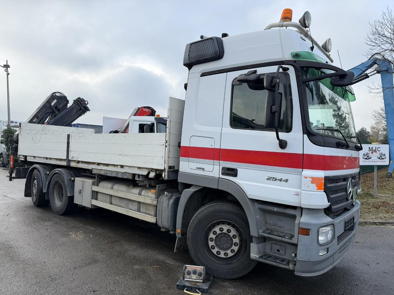 Mercedes-Benz ACTROS 2544 6x2 MP2 + CRANE ATLAS 165.2E (3x HYDR) - RADIO - *FULL AIR* - LIFT + STEERING AXLE - *299.000km* - PLATFORM 6m50 - Автоманипулятор: фото 2 Mercedes-Benz ACTROS 2544 6x2 MP2 + CRANE ATLAS 165.2E (3x HYDR) - RADIO - *FULL AIR* - LIFT + STEERING AXLE - *299.000km* - PLATFORM 6m50 - Автоманипулятор: фото 2