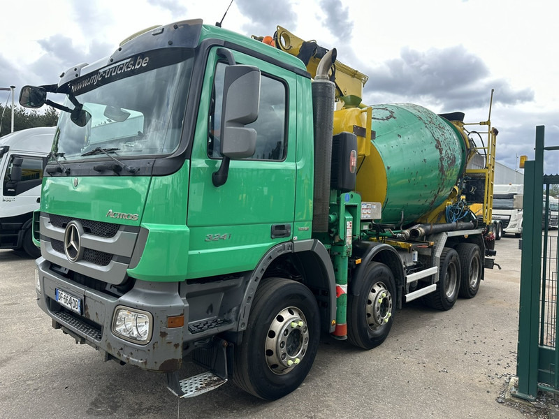 Mercedes-Benz ACTROS 3241 8x4 PUMI PM M 21-3 (21m) Putzmeister - *238.000km* / 1586H - EPS - BLADVERING / NAAFREDUCTIE - Автобетоносмеситель: фото 3 Mercedes-Benz ACTROS 3241 8x4 PUMI PM M 21-3 (21m) Putzmeister - *238.000km* / 1586H - EPS - BLADVERING / NAAFREDUCTIE - Автобетоносмеситель: фото 3
