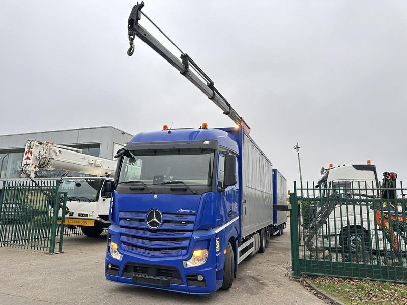 Mercedes-Benz Actros 2645 6x2 105m³ JUMBO + RETARDER + KRAN PALFINGER PK 19.001 SLD (4x) + RADIO - *FULL AIR* - FRIGO - EURO 6 - SAF AXLES - BELGIAN TRUCK - Грузовик с закрытым кузовом, Автоманипулятор: фото 4 Mercedes-Benz Actros 2645 6x2 105m³ JUMBO + RETARDER + KRAN PALFINGER PK 19.001 SLD (4x) + RADIO - *FULL AIR* - FRIGO - EURO 6 - SAF AXLES - BELGIAN TRUCK - Грузовик с закрытым кузовом, Автоманипулятор: фото 4