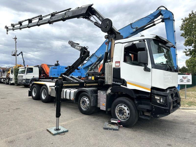Renault C460 8x4 + (19m!) KRAN HIAB 288 E-6 HIDUO - RADIO - 5/6 F - STEEL SPRING / HUB REDUCTION - BE TRUCK - Крюковой мультилифт, Автоманипулятор: фото 1 Renault C460 8x4 + (19m!) KRAN HIAB 288 E-6 HIDUO - RADIO - 5/6 F - STEEL SPRING / HUB REDUCTION - BE TRUCK - Крюковой мультилифт, Автоманипулятор: фото 1