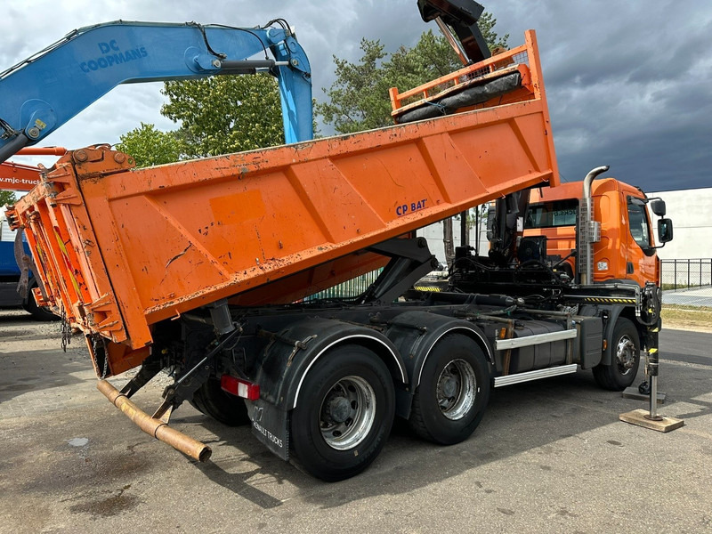 Renault KERAX 380 DXI 6x4 TIPPER + CRANE HIAB 144 B-3 - RADIO - *246.000km* - RETARDER - BORDMATIC - EURO 5 - Самосвал, Автоманипулятор: фото 4 Renault KERAX 380 DXI 6x4 TIPPER + CRANE HIAB 144 B-3 - RADIO - *246.000km* - RETARDER - BORDMATIC - EURO 5 - Самосвал, Автоманипулятор: фото 4