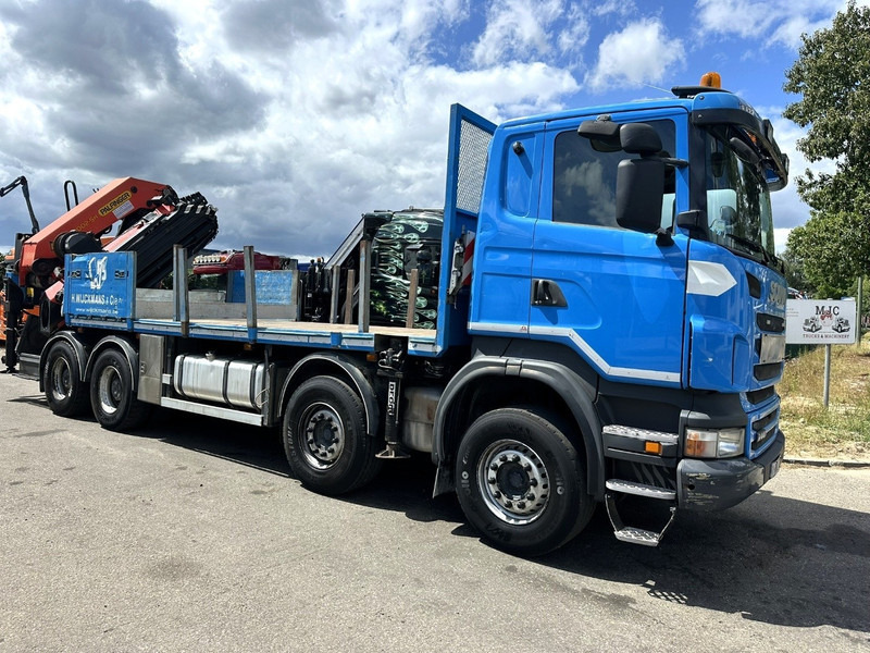 Scania G440 8x4 + (26.5m!) CRANE PALFINGER PK78002 SH G 8x + 1 + WINCH - PLATFORM 6m25 - MANUAL - HUB REDUCTION - STEEL SPRING - EURO 5 - BE TRUCK - Автоманипулятор: фото 2 Scania G440 8x4 + (26.5m!) CRANE PALFINGER PK78002 SH G 8x + 1 + WINCH - PLATFORM 6m25 - MANUAL - HUB REDUCTION - STEEL SPRING - EURO 5 - BE TRUCK - Автоманипулятор: фото 2