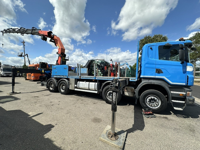 Scania G440 8x4 + (26.5m!) CRANE PALFINGER PK78002 SH G 8x + 1 + WINCH - PLATFORM 6m25 - MANUAL - HUB REDUCTION - STEEL SPRING - EURO 5 - BE TRUCK - Автоманипулятор: фото 4 Scania G440 8x4 + (26.5m!) CRANE PALFINGER PK78002 SH G 8x + 1 + WINCH - PLATFORM 6m25 - MANUAL - HUB REDUCTION - STEEL SPRING - EURO 5 - BE TRUCK - Автоманипулятор: фото 4