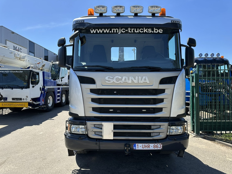 Scania G450 6x4 HAAKSYSTEEM AJK 20T - 5760mm - 3m90 WB - BLADVERING / NAAFREDUCTIE - EURO 6 - BE TRUCK - Крюковой мультилифт: фото 2 Scania G450 6x4 HAAKSYSTEEM AJK 20T - 5760mm - 3m90 WB - BLADVERING / NAAFREDUCTIE - EURO 6 - BE TRUCK - Крюковой мультилифт: фото 2
