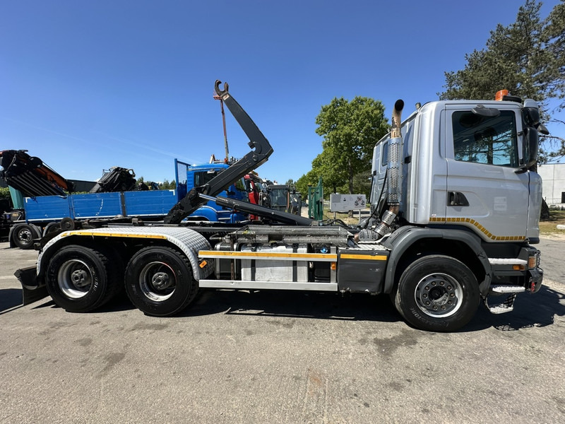 Scania G450 6x4 HOOKLIFT AJK 20T - 5760mm - 3m90 WB - HUB REDUCTION / STEEL SUSP. - EURO 6 - BE TRUCK - Крюковой мультилифт: фото 4 Scania G450 6x4 HOOKLIFT AJK 20T - 5760mm - 3m90 WB - HUB REDUCTION / STEEL SUSP. - EURO 6 - BE TRUCK - Крюковой мультилифт: фото 4