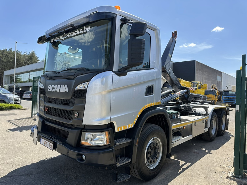 Scania G450 XT 6X4 AJK HAAKSYSTEEM 20T - 5760mm - WB 3m90 - HUB REDUCTION / STEEL SUSPENSION - EURO 6 - BE TRUCK - Крюковой мультилифт: фото 3 Scania G450 XT 6X4 AJK HAAKSYSTEEM 20T - 5760mm - WB 3m90 - HUB REDUCTION / STEEL SUSPENSION - EURO 6 - BE TRUCK - Крюковой мультилифт: фото 3