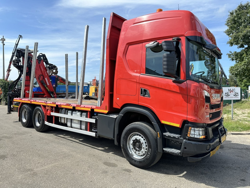 Scania G500 XT 6x4 WOOD / TIMBER / HOLZ CRANE PALFINGER EPSILON Q150Z + RETARDER - FULL AIR SUSP. - BE TRUCK - Автоманипулятор: фото 2 Scania G500 XT 6x4 WOOD / TIMBER / HOLZ CRANE PALFINGER EPSILON Q150Z + RETARDER - FULL AIR SUSP. - BE TRUCK - Автоманипулятор: фото 2