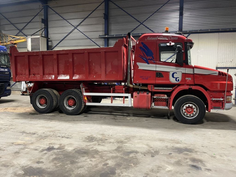 Scania T124-420 TORPEDO HAUBE - 6x4 - KIPPER - MANUAL GRS900 3+3 - STEEL SPRING / BALLIESTAS / LAMES / BLATT - Самосвал: фото 5 Scania T124-420 TORPEDO HAUBE - 6x4 - KIPPER - MANUAL GRS900 3+3 - STEEL SPRING / BALLIESTAS / LAMES / BLATT - Самосвал: фото 5