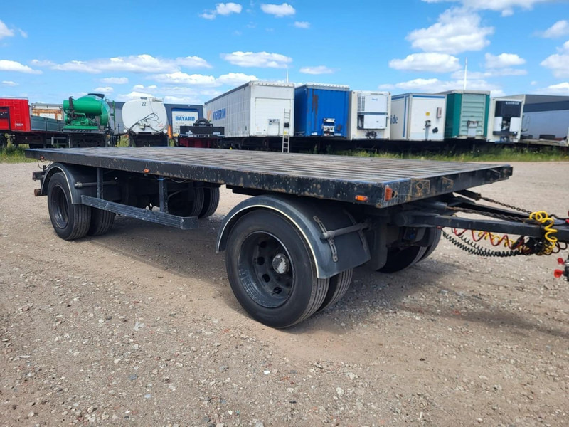 Trailor 2-AS PLATTE AANHANGER - SMB - AIR SUSPENSION - DOUBLE WHEELS - Прицеп бортовой/ Платформа: фото 1 Trailor 2-AS PLATTE AANHANGER - SMB - AIR SUSPENSION - DOUBLE WHEELS - Прицеп бортовой/ Платформа: фото 1