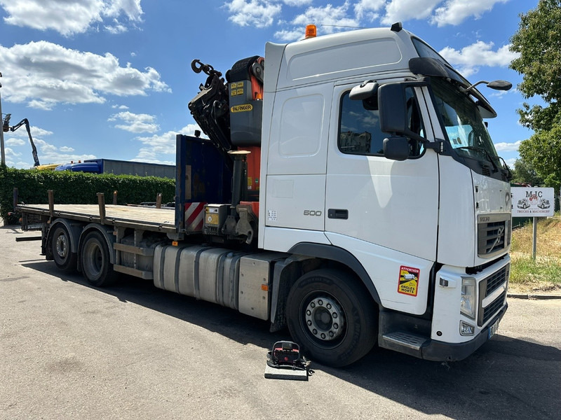Volvo FH 500 6X2 + CRANE PALFINGER PK50002 E 5x - RETARDER - PLATFORM 6m20 - TWISTLOCKS 20' - 561.000km - EURO 5 - Автоманипулятор: фото 2 Volvo FH 500 6X2 + CRANE PALFINGER PK50002 E 5x - RETARDER - PLATFORM 6m20 - TWISTLOCKS 20' - 561.000km - EURO 5 - Автоманипулятор: фото 2