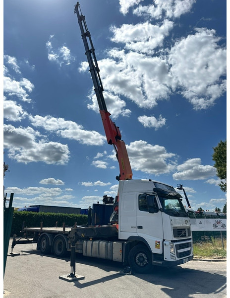 Volvo FH 500 6X2 + CRANE PALFINGER PK50002 E 5x - RETARDER - PLATFORM 6m20 - TWISTLOCKS 20' - 561.000km - EURO 5 - Автоманипулятор: фото 4 Volvo FH 500 6X2 + CRANE PALFINGER PK50002 E 5x - RETARDER - PLATFORM 6m20 - TWISTLOCKS 20' - 561.000km - EURO 5 - Автоманипулятор: фото 4