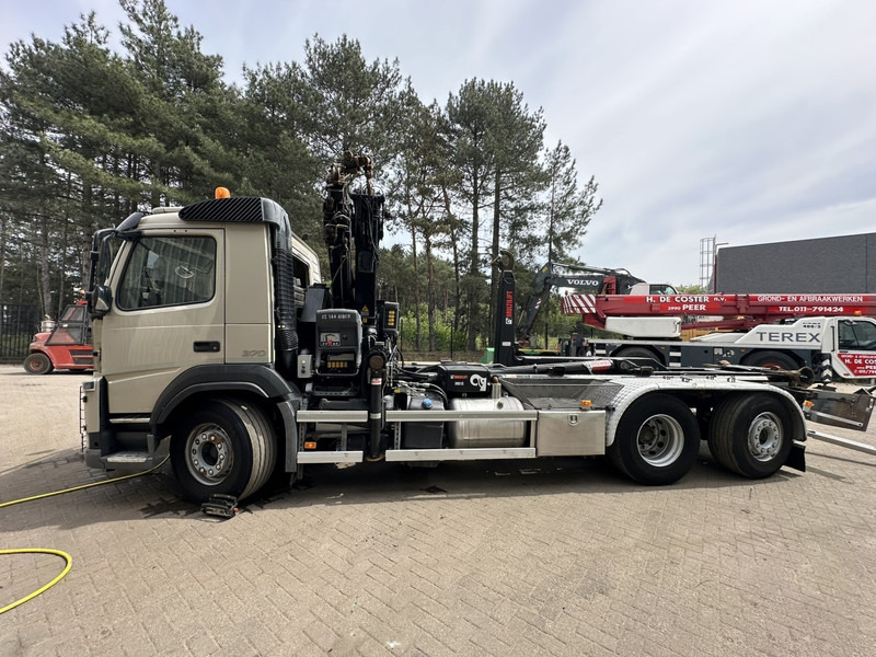 Крюковой мультилифт, Автоманипулятор Volvo FM 370 6x2 HOOKLIFT 21T + CRANE HIAB 144 E-4 HIDUO - ENGINE / GEARBOX OK - CHASSIS OK - RUNNING + DRIVING - BE TRUCK: фото 8
