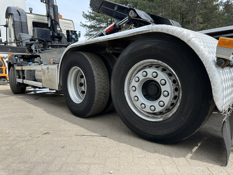 Крюковой мультилифт, Автоманипулятор Volvo FM 370 6x2 HOOKLIFT 21T + CRANE HIAB 144 E-4 HIDUO - ENGINE / GEARBOX OK - CHASSIS OK - RUNNING + DRIVING - BE TRUCK: фото 18