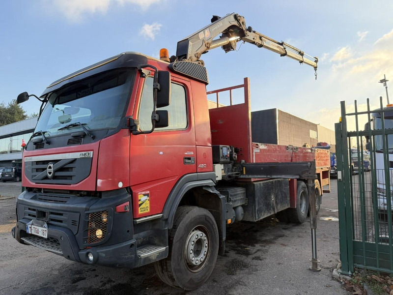 Volvo FMX 420 6X4 + CRANE HMF 1720 + winch + radio - BIG AXLES / HUB REDUCTION - STEEL SPRING / BLATT - PLATFORM 6m10 - Автоманипулятор: фото 2 Volvo FMX 420 6X4 + CRANE HMF 1720 + winch + radio - BIG AXLES / HUB REDUCTION - STEEL SPRING / BLATT - PLATFORM 6m10 - Автоманипулятор: фото 2