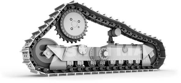 Новый Рама/ Шасси для Строительной техники Cat D6H: фото 1
