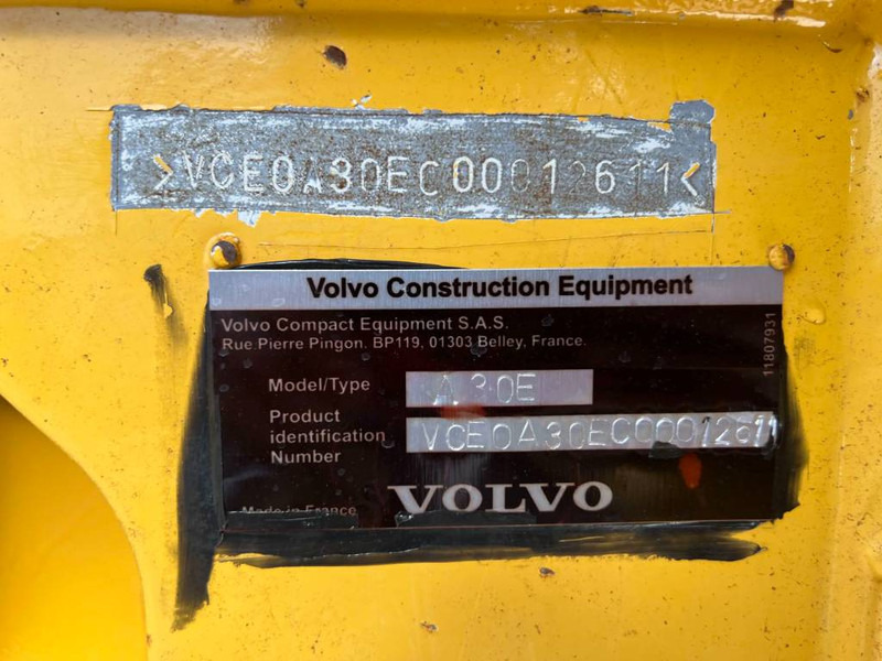 Сочленённый самосвал Volvo A 30 E: фото 12