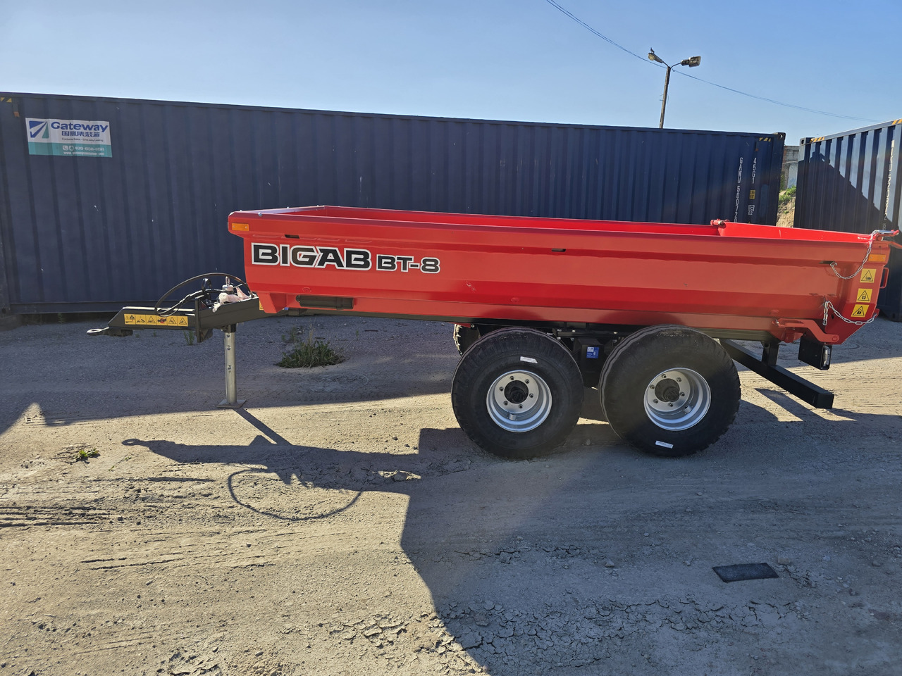 BIGAB BT-8 HARDOX - Сельскохозяйственный прицеп-самосвал: фото 3 BIGAB BT-8 HARDOX - Сельскохозяйственный прицеп-самосвал: фото 3