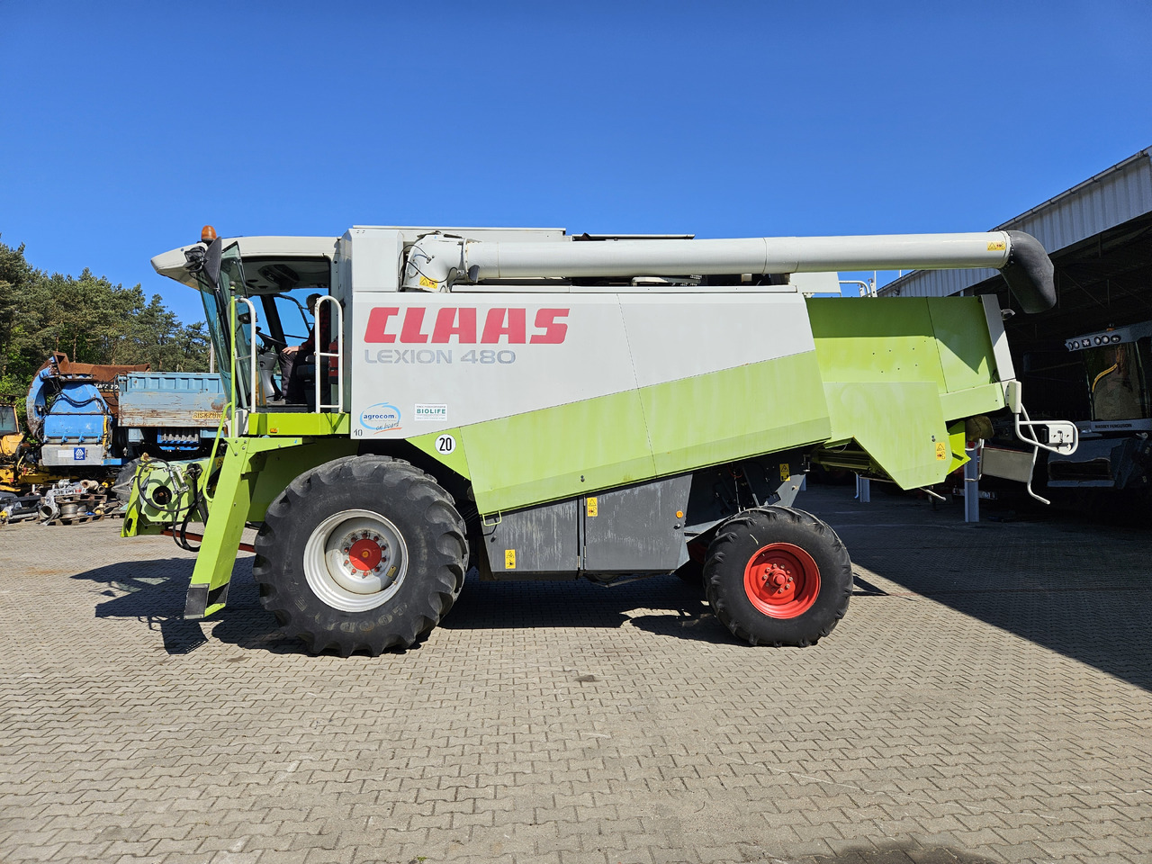 Claas Lexion 480 - Зерноуборочный комбайн: фото 3 Claas Lexion 480 - Зерноуборочный комбайн: фото 3