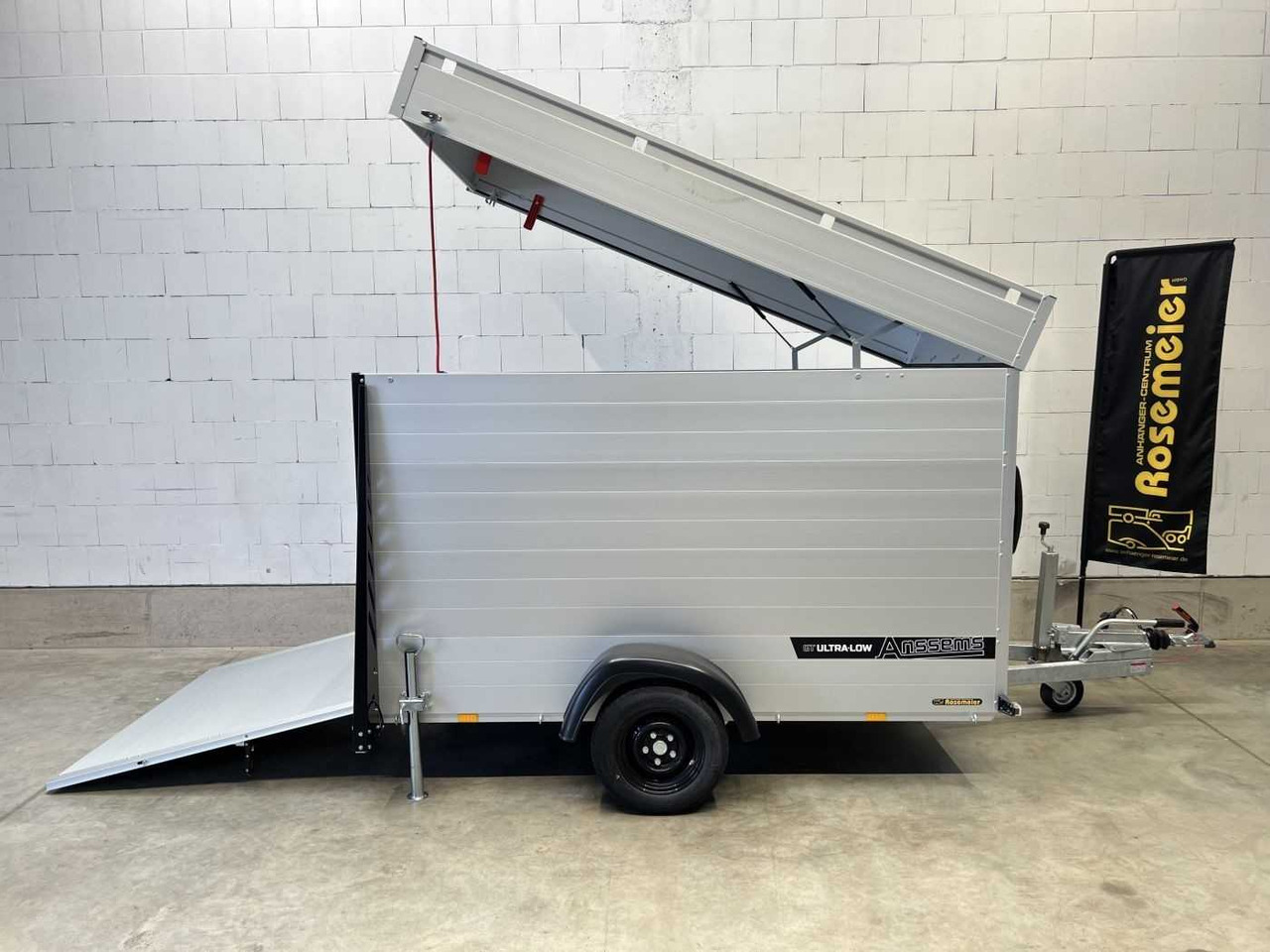 ANSSEMS GTB 1350 VT3 Ultra Low Deckelanhänger - Прицеп для легкового автомобиля: фото 1 ANSSEMS GTB 1350 VT3 Ultra Low Deckelanhänger - Прицеп для легкового автомобиля: фото 1